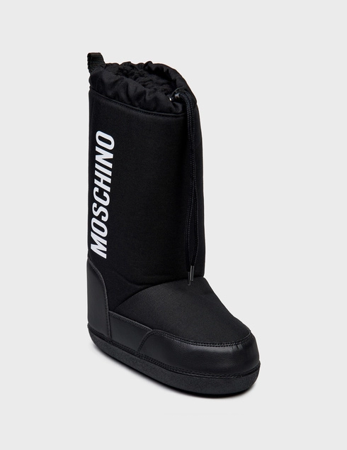 черные Сапоги Moschino 76098-R_black