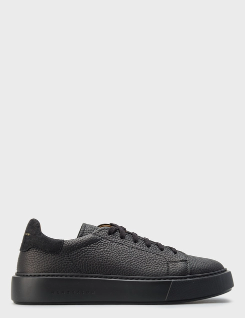 мужские черные кожаные Кеды Henderson Baracco leone_black - фото-5