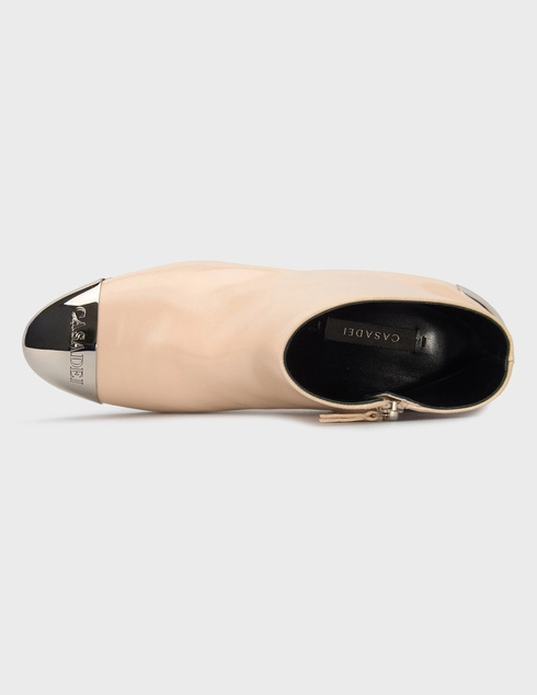 бежевые женские Ботильоны Casadei 124_beige 47817 грн