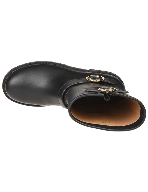 черные женские Полусапоги Salvatore Ferragamo FER4011_black 7647 грн