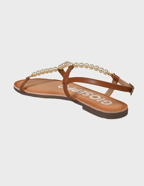 женские коричневые Сандалии Gioseppo 65973-P-cuero-brown - фото-2