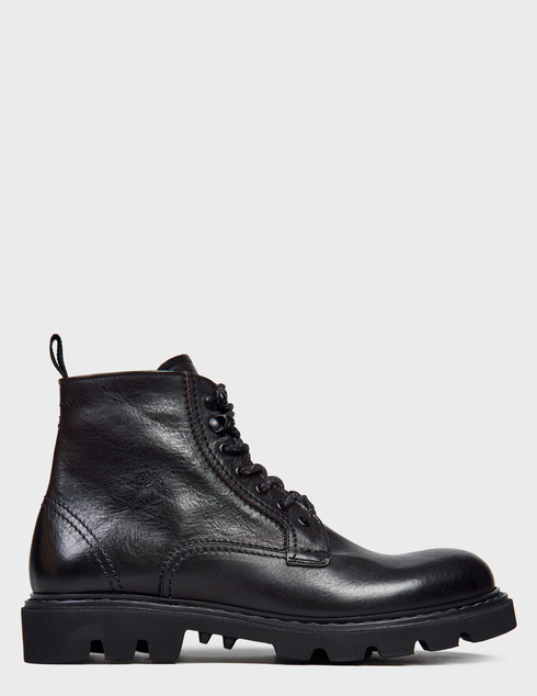 мужские черные кожаные Ботинки Fabi AGR-FU0658AL-900 - фото-5