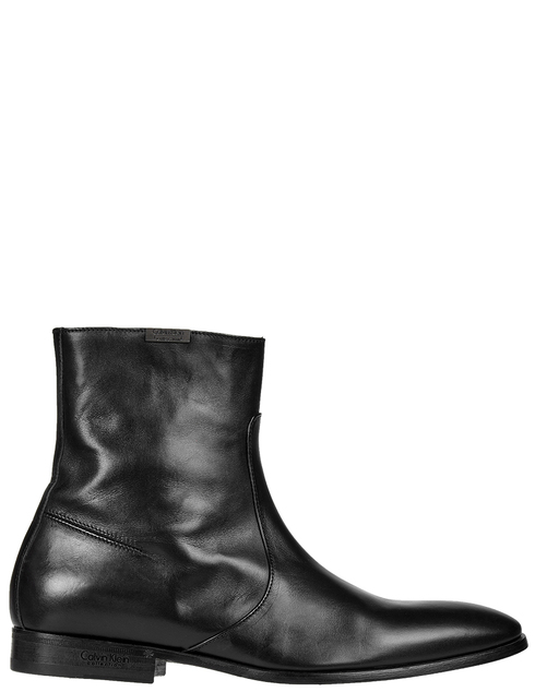 мужские черные кожаные Ботинки Calvin Klein 6360_black - фото-5