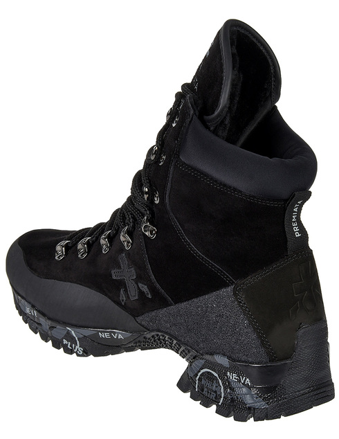 мужские черные Ботинки Premiata AGR-163-black - фото-2
