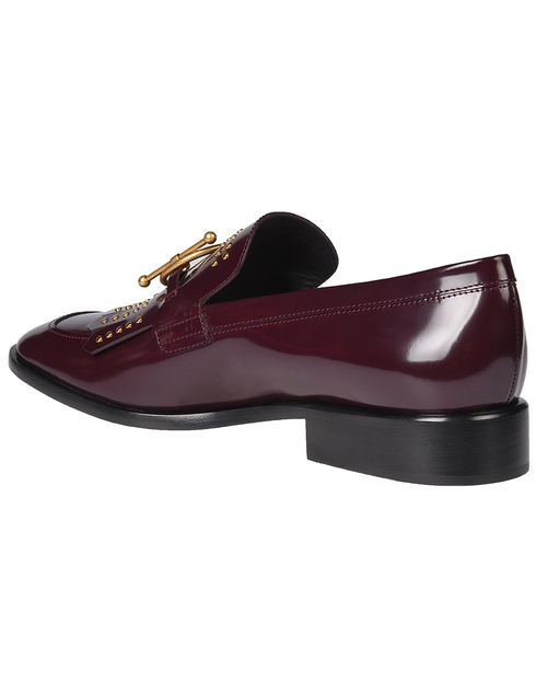 женские бордовые Лоферы Christian Dior KCB164SCA16V-1819_bordo - фото-2