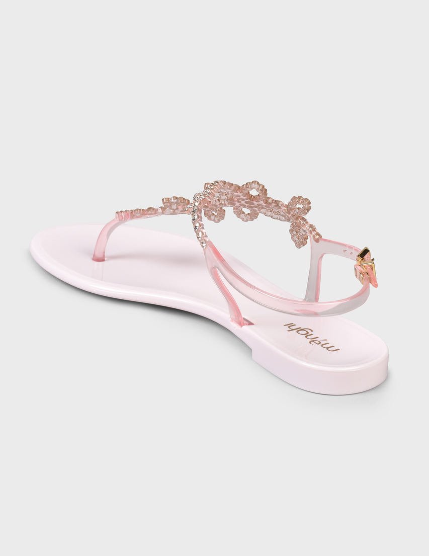 женские розовые Сандалии Menghi AGR-708-pink - фото-2