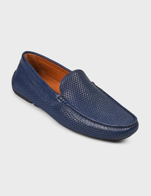 синие Мокасины Fratelli Rossetti 28140-blue