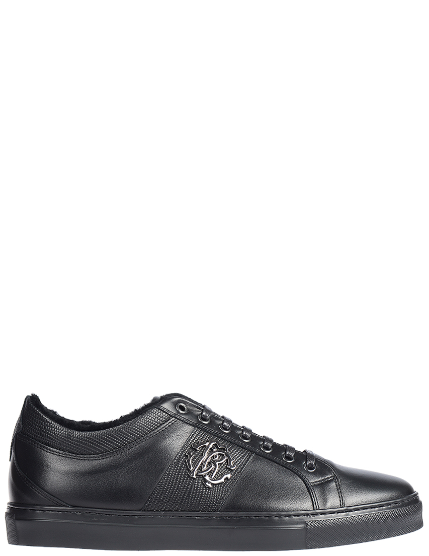 Мужские кеды Roberto Cavalli 3060-М_black