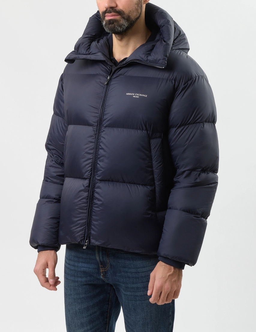Пуховик Armani Exchange XM001115-AF16589-UB101_blue_232156 (Темно