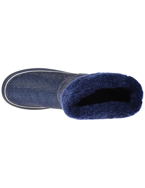женские синие Угги Gianni Renzi AGR-2322B-blue - фото-2