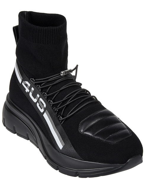 черные Кроссовки 4US Cesare Paciotti PU10SZ-black