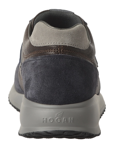 мужские серые Кроссовки Hogan HXM2460Q2619FD698G - фото-2