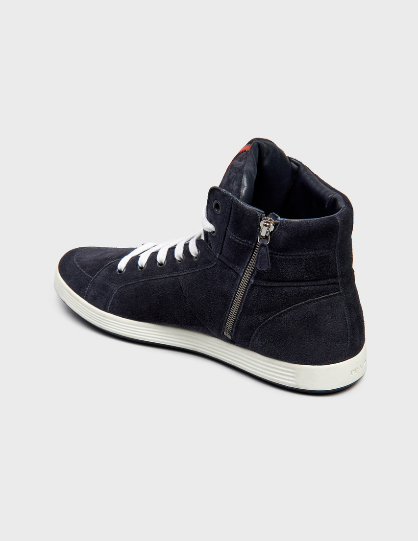 мужские синие Кеды Prada 4T2842-Bleu_blue - фото-2