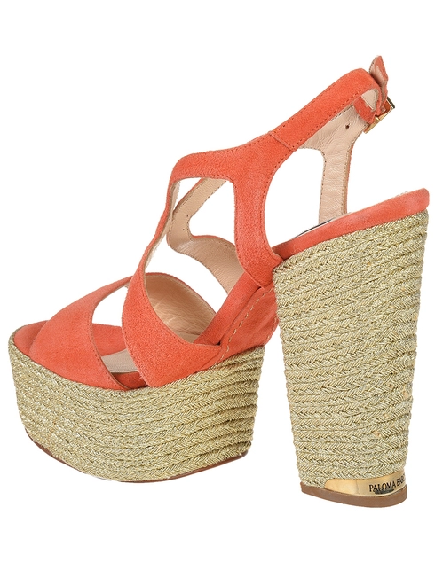 женские коралловые Босоножки Paloma Barcelo PB9625_coral - фото-2