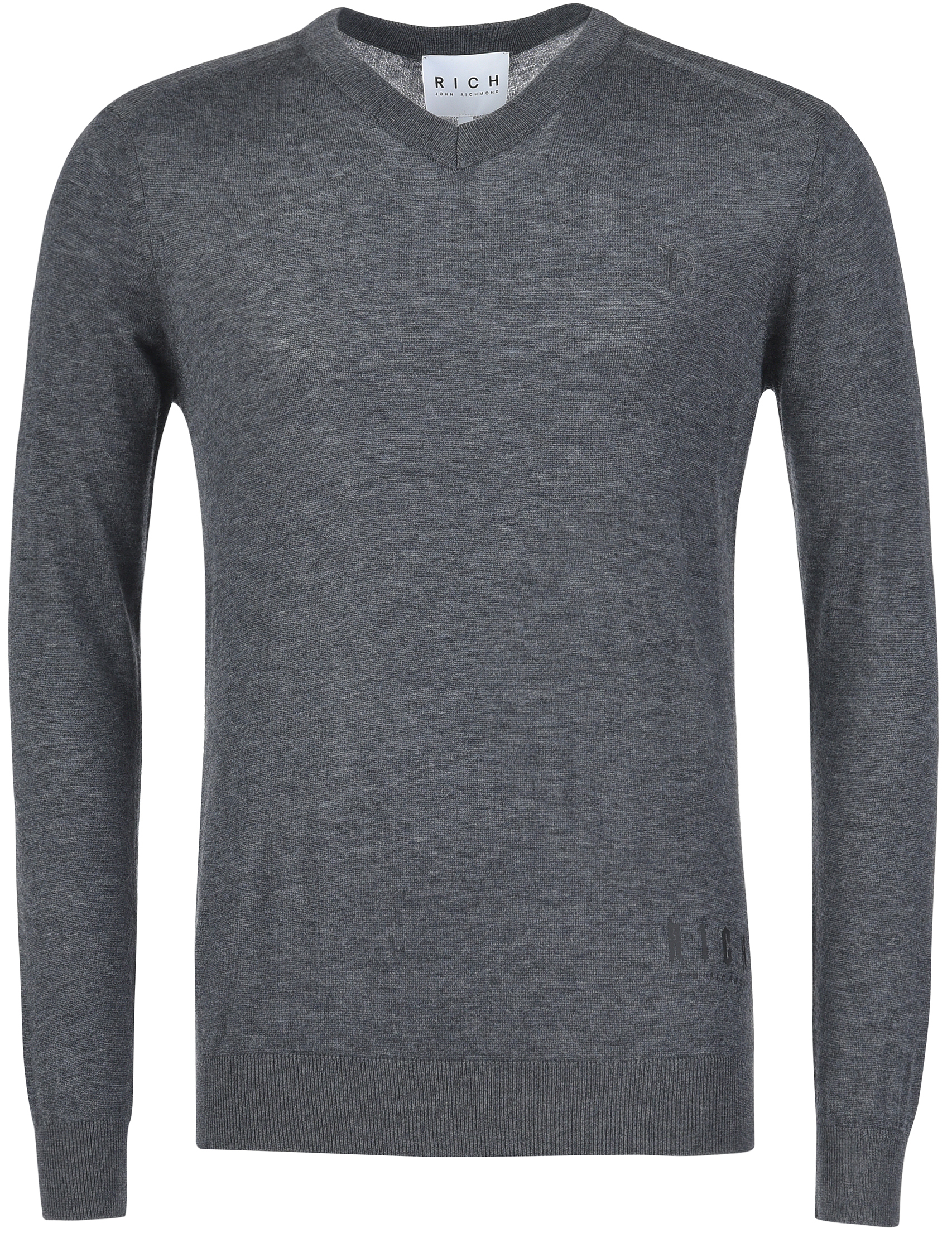 Мужской пуловер JOHN RICHMOND HMA18069MAW0395_gray