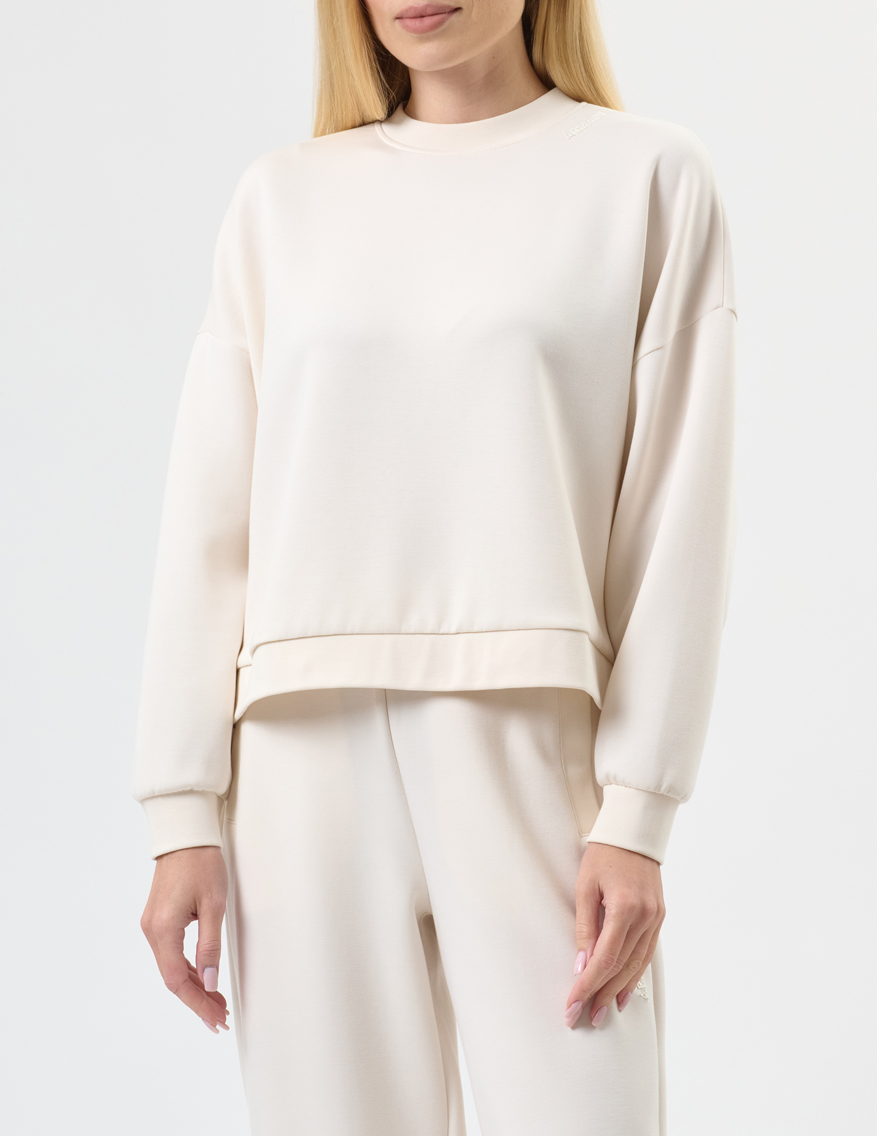 

Джемпер, Бежевый;молочный