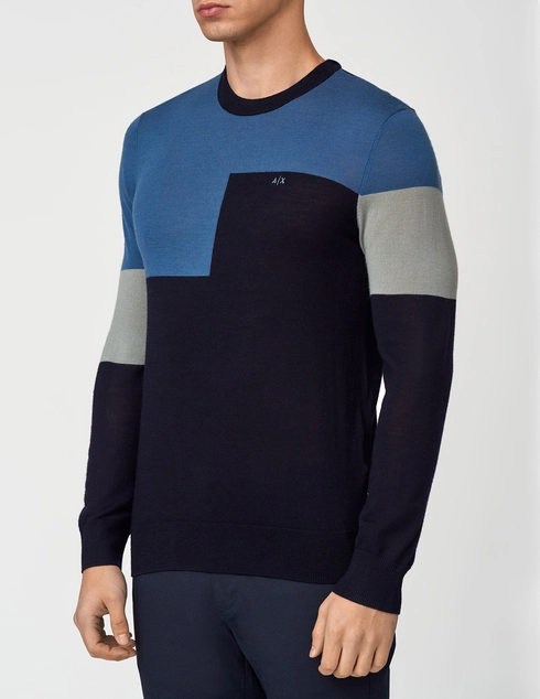 Armani Exchange 6KZM1-ZMS8Z-55AB-blue фото-2