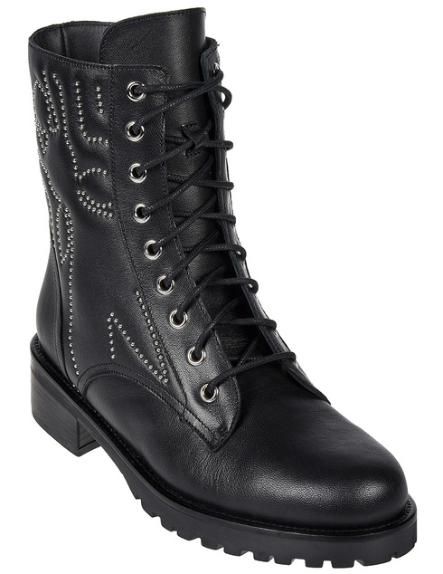 женские черные Ботинки Patrizia Pepe 2V9150/A5W6-K103 - фото-2
