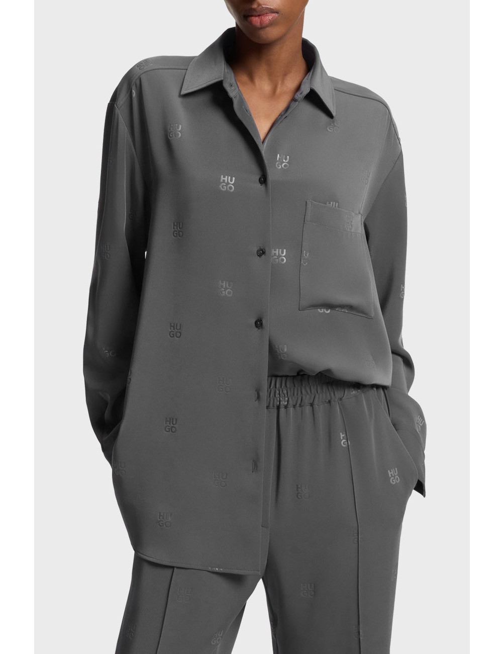 

Рубашка, Серый