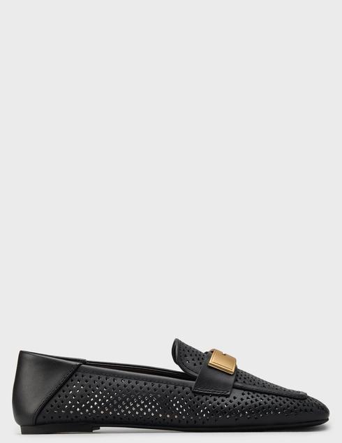 женские черные кожаные Лоферы Liu Jo SA6031PX132-22222 - фото-5