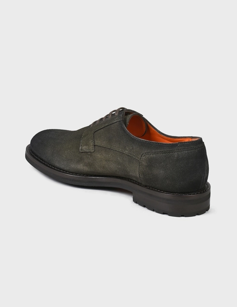 мужские зеленые Дерби Santoni SMCCO17334JQ2EPMSV51-green - фото-2