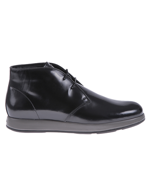 мужские черные Ботинки Santoni MBVZ13258ATSRLMQN01 - фото-2