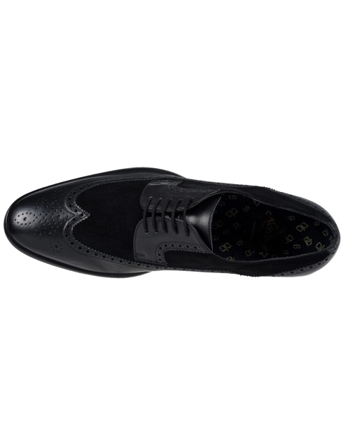 черные мужские Броги Aldo Brue 4083-black 7266 грн