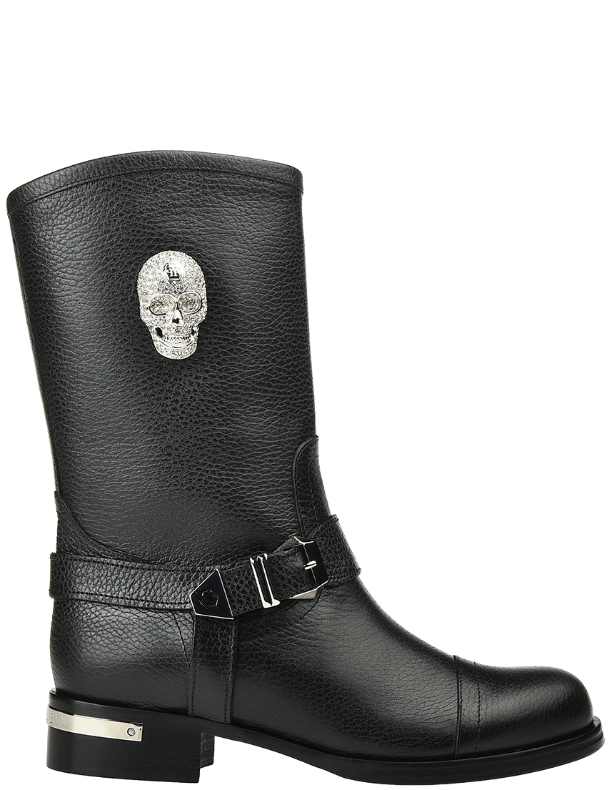 Женские полусапоги Philipp Plein 0184_black