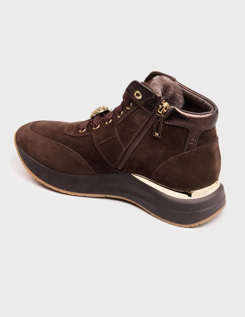 женские коричневые Кроссовки Marino Fabiani 4238_brown - фото-2