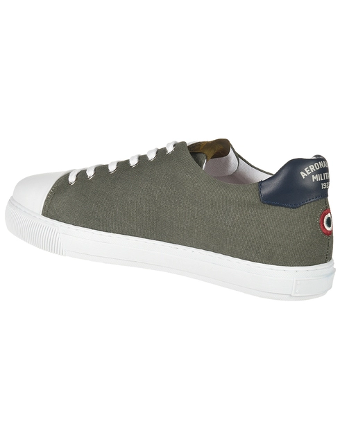 мужские зеленые Кеды Aeronautica Militare 191SC152CT2486_green - фото-2