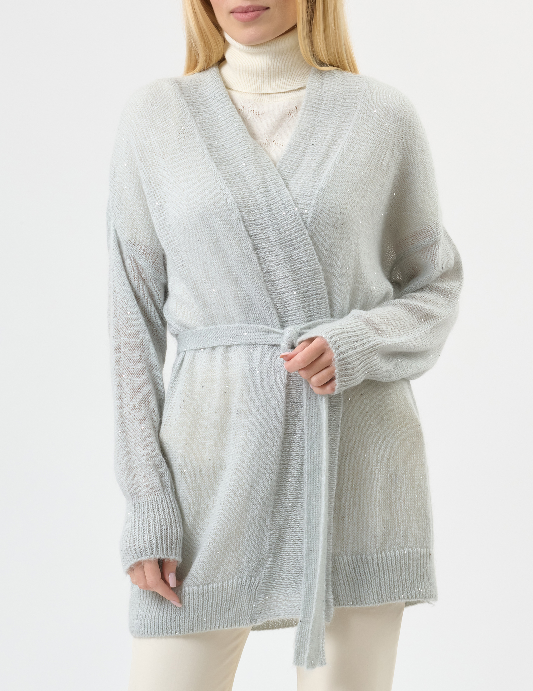 

Кардиган, Голубой