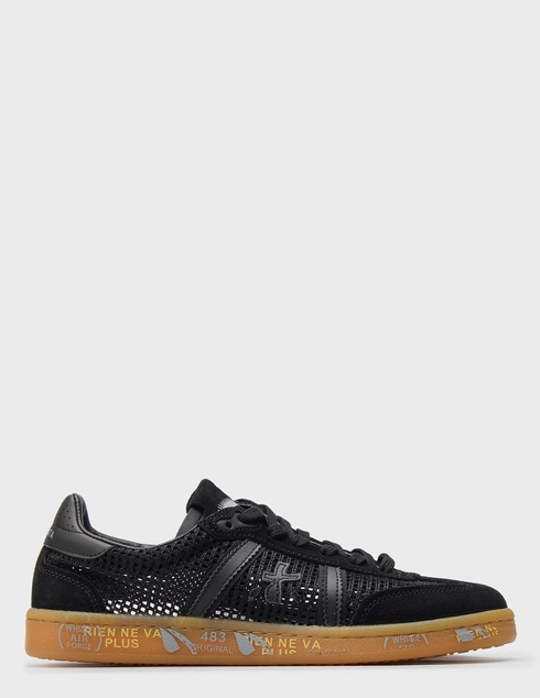 женские черные текстильные Кеды Premiata BONNIED_8201 - фото-5