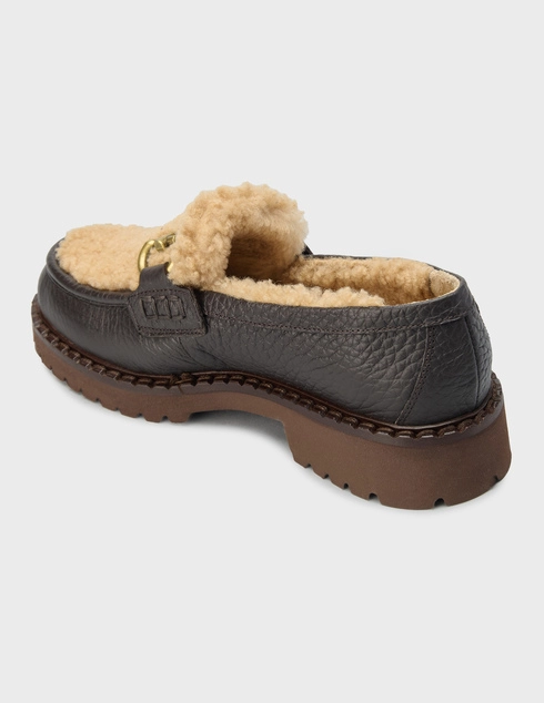 женские коричневые Лоферы Laura Bellariva T1133-OL-brown_brown - фото-2