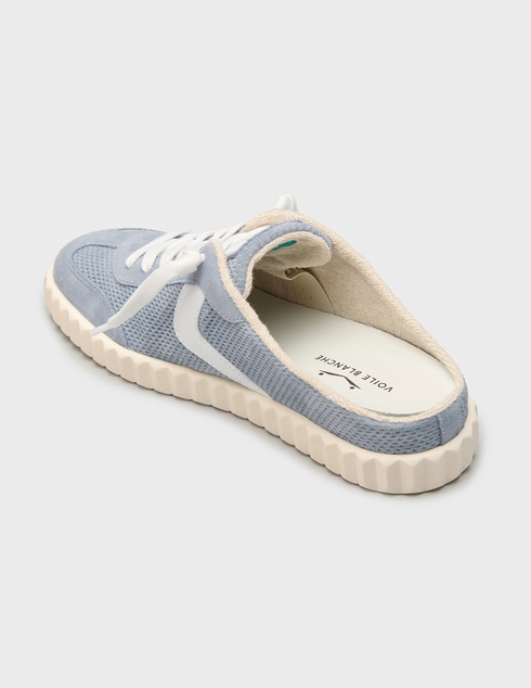 женские голубые Кеды Voile Blanche 9088-blunotte_blue - фото-2