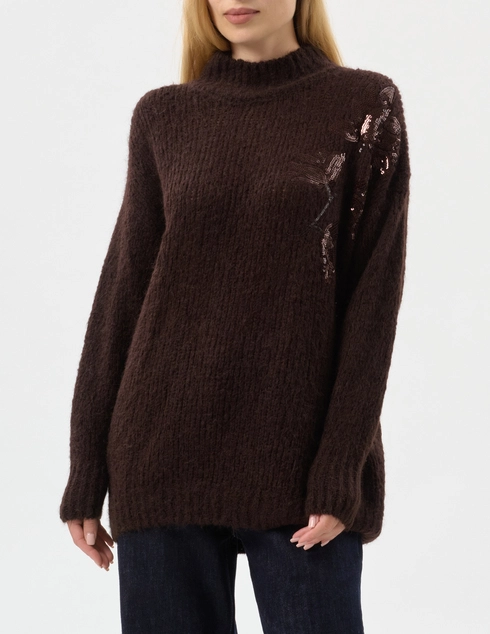 Panicale Cashmere D370719L37D62A-0290_brown фото-3