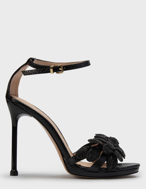 женские черные  Босоножки Albano 5611-NL_black - фото-5