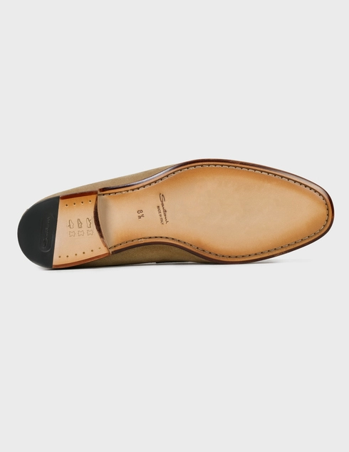 бежевые Лоферы Santoni SMCNC17511LA3ESVUE40-beige размер - 42.5; 42; 44; 41.5; 41