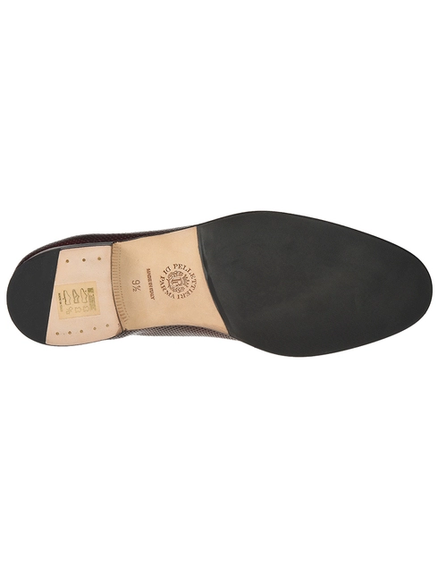 бордовые Лоферы Pellettieri di Parma 395057-11799_blue размер - 43.5