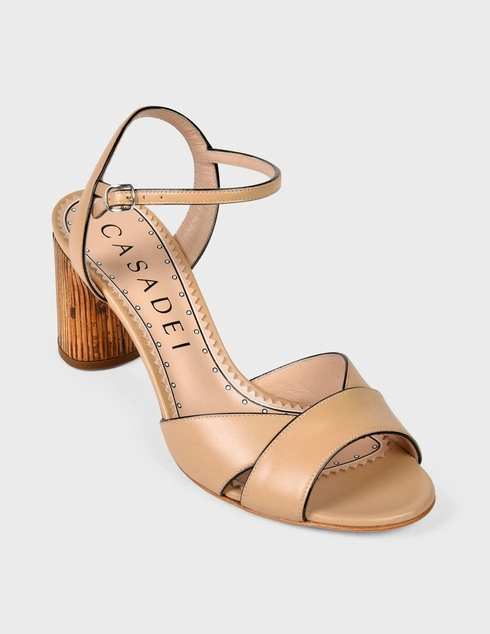 бежевые Босоножки Casadei 582-beige