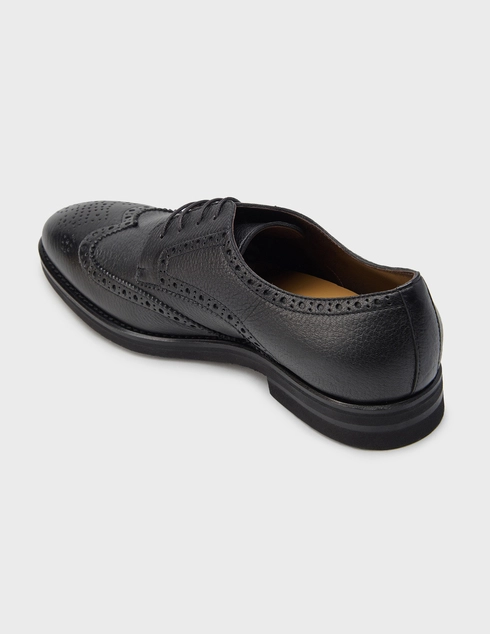 мужские черные Броги Henderson Baracco 82221_black - фото-2