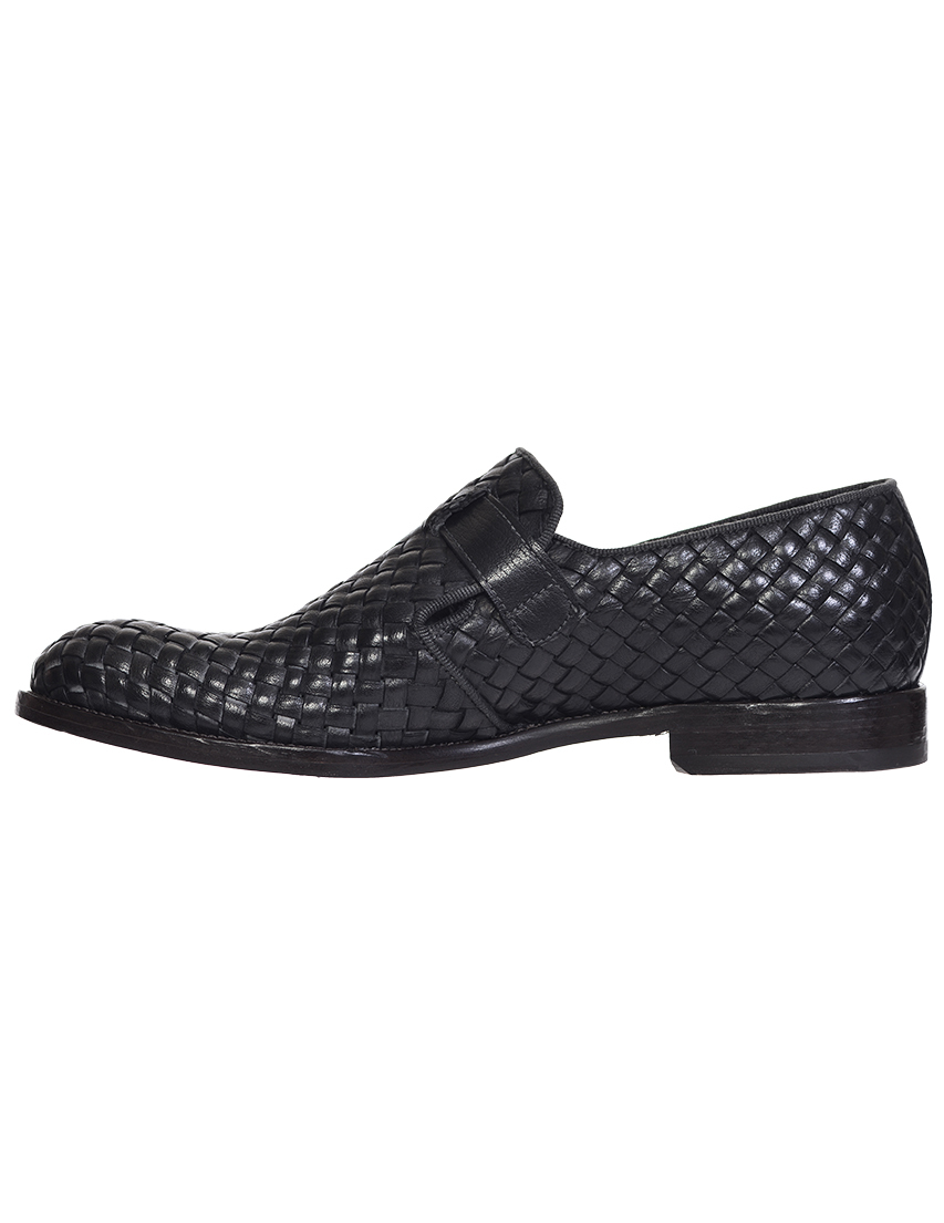 мужские черные Монки Giampiero Nicola 3078_black - фото-2