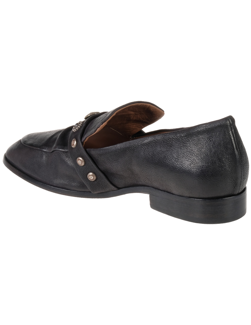 женские черные Лоферы Sartore SAR19046_black - фото-2
