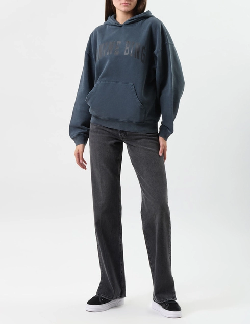 ANINE BING S-08-5185-002-DARK-WASHED-BLACK_blue фото-2