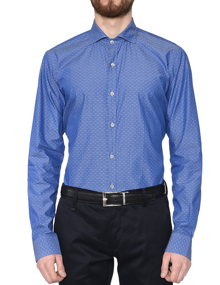 Мужская рубашка BARBATI CA-COLIN-542-0027_blue