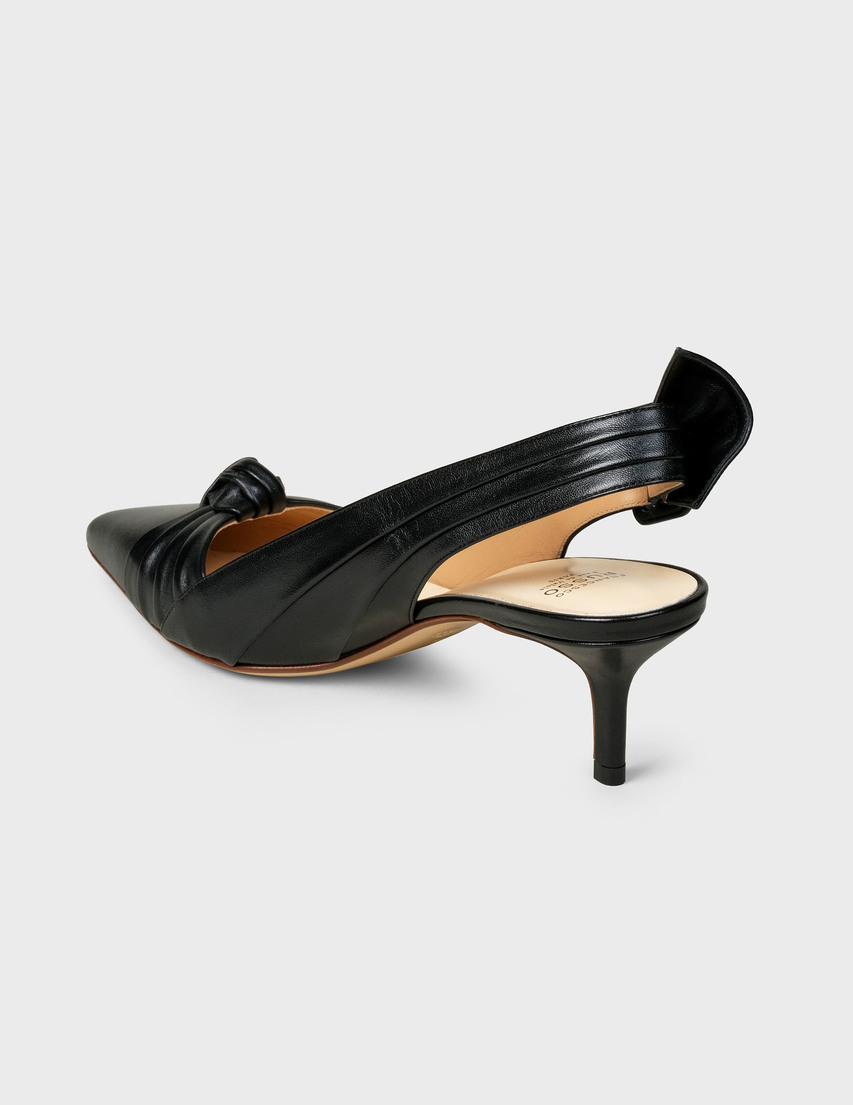 женские черные Босоножки Francesco Russo FR-R1P512-N212-black - фото-2