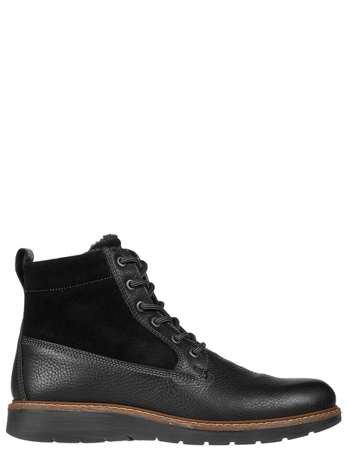 мужские черные кожаные Ботинки Imac 80560_black - фото-5