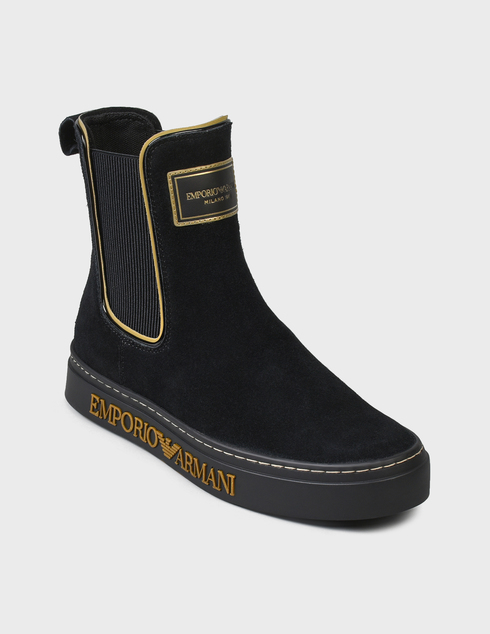 черные Ботинки Emporio Armani X3Z045XM537-K001