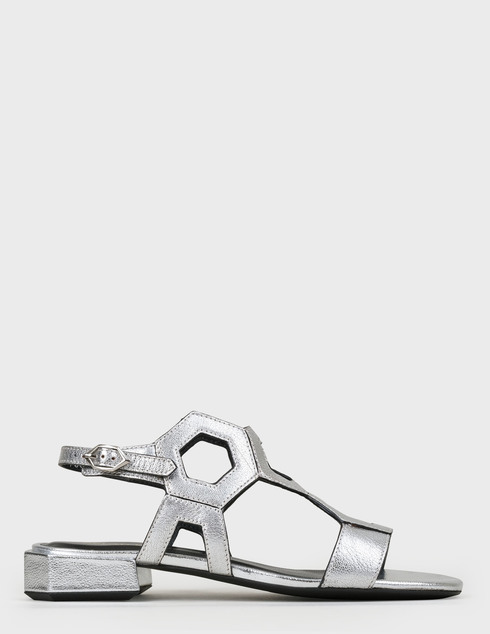 женские серебряные Босоножки Bruno Premi 0206X-silver - фото-6