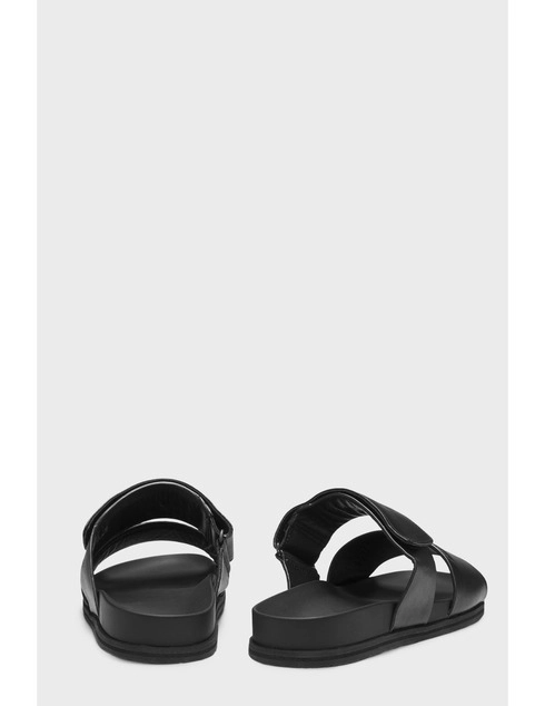 черные мужские Шлепанцы Boss HUGO_BOSS_11151 11457 грн