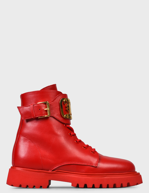 женские красные Ботинки John Galliano JG-12131ROS-red - фото-6